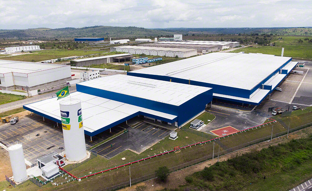 Le nouvel entrepôt du grossiste Bartofil Distribuidora au Brésil